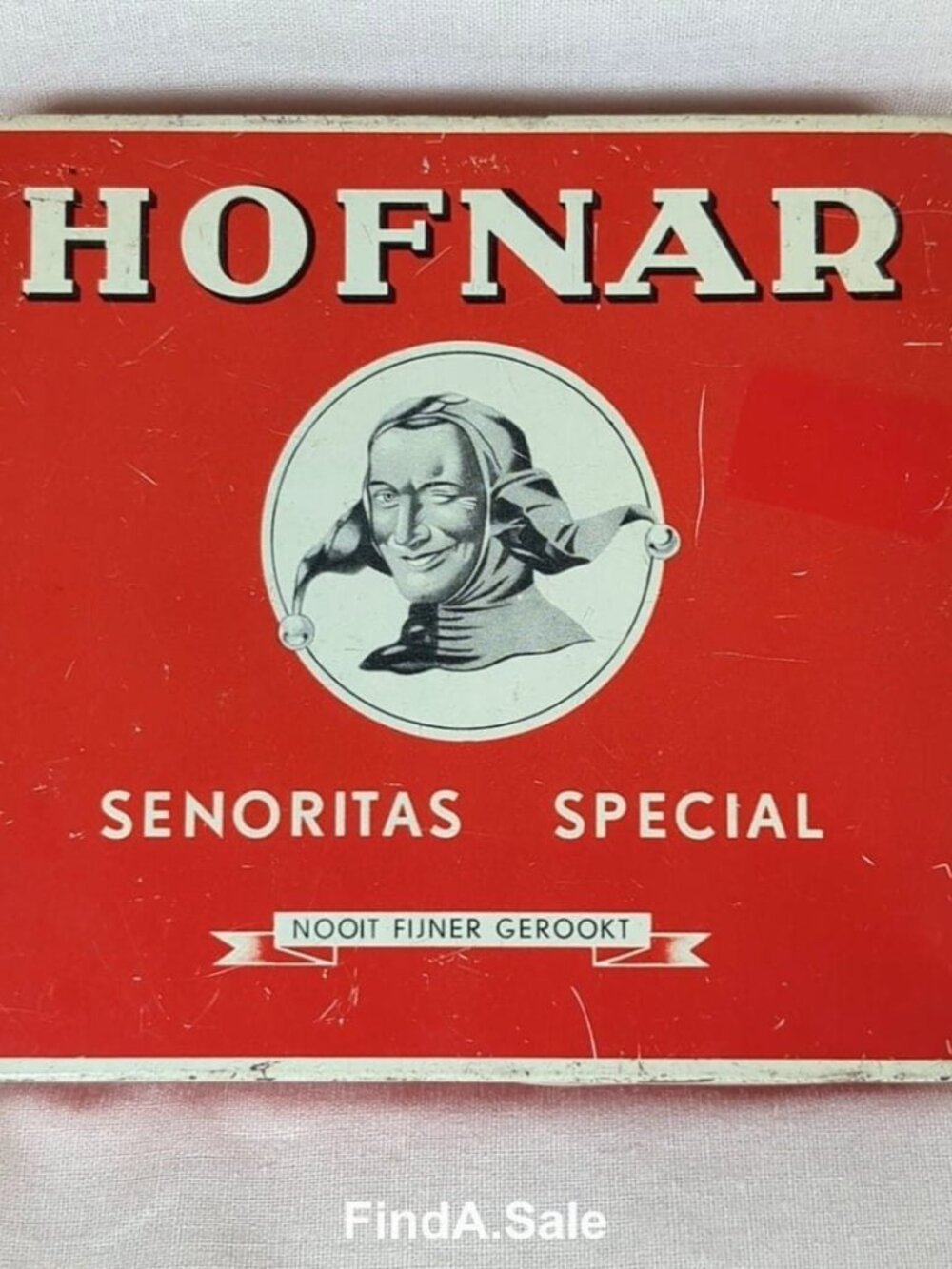 Hofnar Senoritas Special Cigar Tin, Dutch Vintage Tobacciana